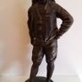Extremely rare A J Lavergne sculpture Image 5