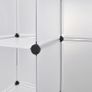 _Modular Cabinet 18 Compartments White 37x146x180.5 cm Image 5
