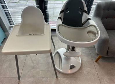 Two high chairs