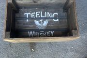 Teeling whiskey wooden crate