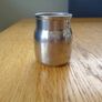 Stainless Steel Milk/Cream Containers x 2 for sale Image 2