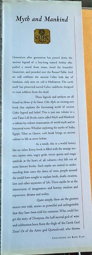 Hard back copy of Myth and Mankind series, specifically identified as Heroes of the Dawn Celtic Myth    Series: Myth and Mankind. Volume Title: Heroes of the Dawn