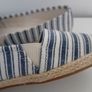 Ladies striped Espadrilles Image 5