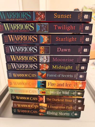 warriors book set