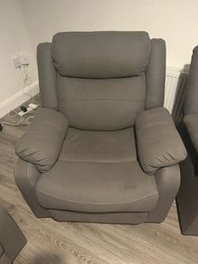 Grey Recliner