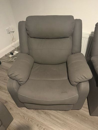 Grey Recliner