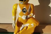 Power Rangers 1994 Bubble Bath Figure Yellow Ranger