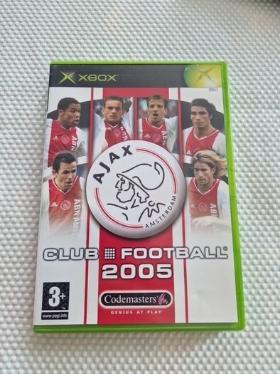Ajax Club Football 2005 xbox Original games Original