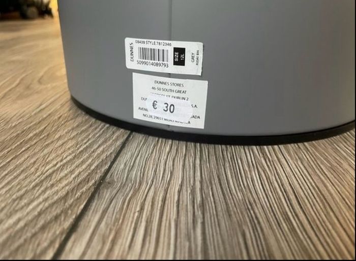 Metal bin
