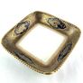 Antique Cobalt blue dragon motif dish Image 5