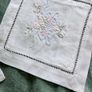 Vintage Linen and Embroidered bags Image 4