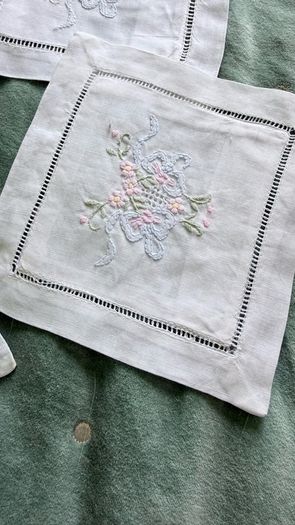 Vintage Linen and Embroidered bags