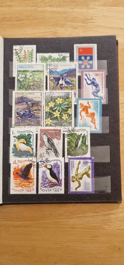 80's CCCP Soviet Post Stamps