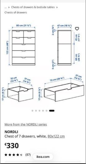 chest of drawer