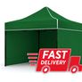 3x3m Commercial 40mm Pop Up Gazebo (3 walls included) Image 2