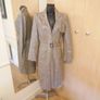 Women's Coat River Island Trench Faux Leather Size 16 Image 2