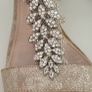 MODA in PELLE leather jewelled sandals with low platform Sz 41 (Fit 7- 7.5 UK) Image 5