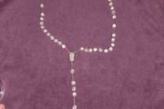 Italian made Crystal Rosary Beads