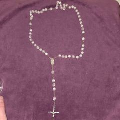 Italian made Crystal Rosary Beads
