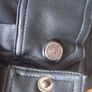 FREE POSTAGE As NEW Men's Leather Look Heavy Long Jacket Image 2