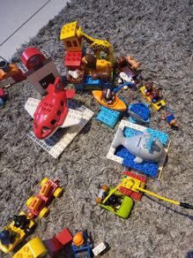 multiple sets of LEGO Duplo