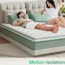 Small Double Mattresses 9.8 Inch 3-Zone Gel Memory Foam Pocket Sprung Mattress Image 3