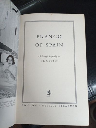 FRANCO of Spain - First Edition