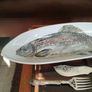 Highland Stoneware Scotland Salmon Dish Image 5