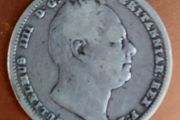 England  1834 William 4th Sixpence Coin Fine