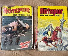 Hotspur Annuals 1970 & 1976 - Poor Condition