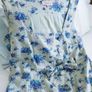 Darling Linen & Cotton Floral Dress - Size 14-16 Image 2