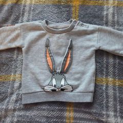 Looney Tunes 3D Bugs Bunny Jumper Sweatshirt (3-6 Months)