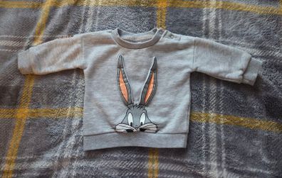 Looney Tunes 3D Bugs Bunny Jumper Sweatshirt (3-6 Months)