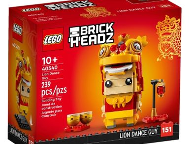 Lego 40540 Lion Dance Guy Brickheadz