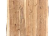 Table Top Solid Acacia Wood 80x(50-60)x3.8 cm
