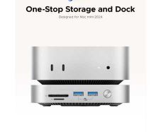 Mac mini MiniLink 9 in 1 Dock with M.2 SSD Enclosure ORICO for Mac mini 2024