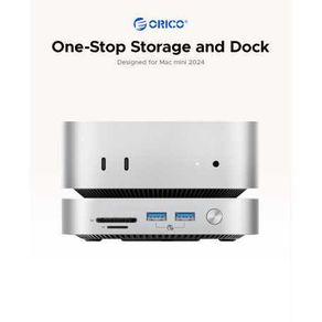 Mac mini MiniLink 9 in 1 Dock with M.2 SSD Enclosure ORICO for Mac mini 2024
