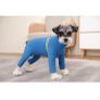 Bear Small Dogs Winter Clothes,Dog Winter Warm Coat Soft Fleece with Reflective Zip Dog Onesie Jumpsuit, Puppy Pet Pajamas Costume Apparel (Blue, L) Image 8