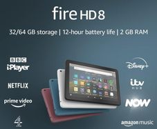 Amazon Fire HD 8 Tablet, Kids Case & Philips Headphones