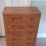 Chest of Drawers Pine Effect 4 + 2 Image 2
