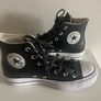 black leather converse size 6 Image 2