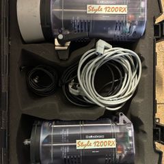2x Elinchrom Style 1200RX Studio Lights