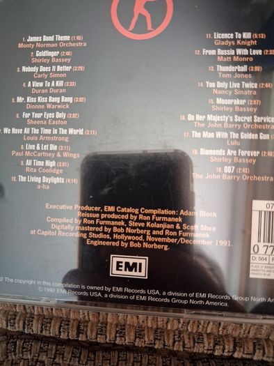 The Best of James Bond - 30th Anniversary Collection - cd