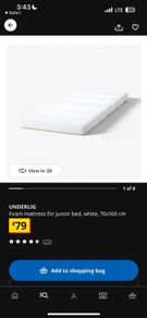 ikea junior mattress
