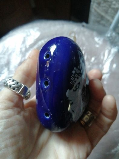 vintage heart shaped pomander