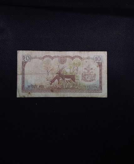 Nepal Banknote - 10 Rupees : 1974