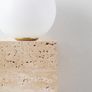Travertine wall lamp Image 4