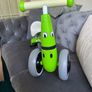 Kids green tricycle bike Diditrike Crocodile ride on Image 3