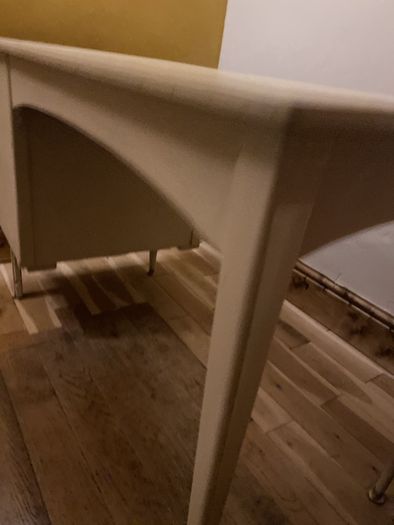 Beautiful Midcentury white desk