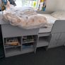 Orlando Low Sleeper Bed  Dove Grey Image 2